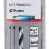 Broca 9mm (10pcs.) Bosch HSS PointTeQ » Rotopino.es