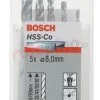 Brocas Metálicas HSS-Co, DIN 338 Bosch 2608585897 » Rotopino.es