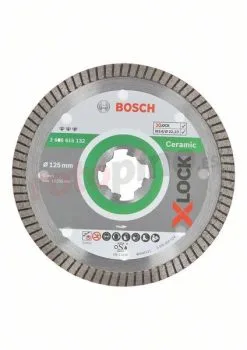 Disco De Diamante X-Lock 125mm Bosch Best For Ceramic Extra-Clean » Rotopino.es