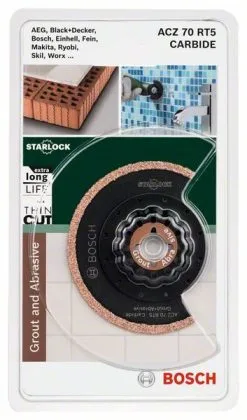 Hoja De Sierra Carbide-RIFF Starlock ACZ 70 RT5 Bosch » Rotopino.es