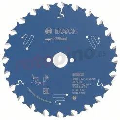 Hoja De Sierra Circular 160x20x2,2mm Z24 Bosch Expert For Wood » Rotopino.es