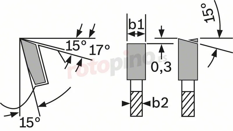 Hoja De Sierra Circular Speedline Wood 235x30/25mm T30 Bosch » Rotopino.es - Imagen 3