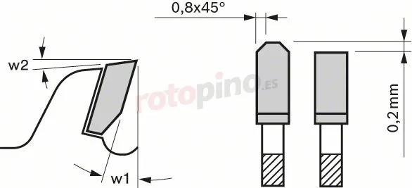 Hoja De Sierra Circular Top Precision Best For Laminated Panel Abrasive 300x30mm T96 Bosch 2608642110 » Rotopino.es - Imagen 4