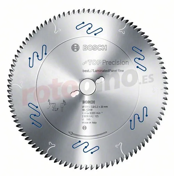 Hoja De Sierra Circular Top Precision Best For Laminated Panel Fine 350x30mm T108 Bosch » Rotopino.es