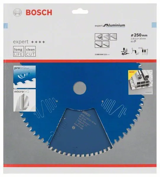 Hoja De Sierra Expert For Aluminium 250x30mm Z80 Bosch » Rotopino.es - Imagen 2