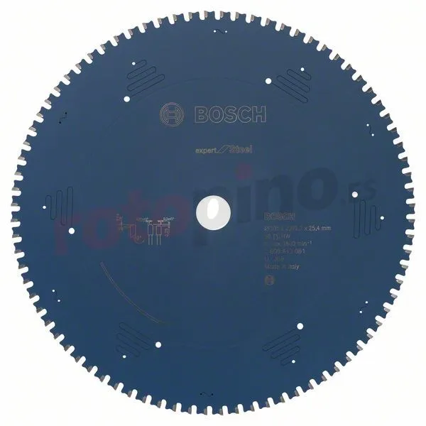 Hoja De Sierra Expert For Steel 305x25,4mm Z80 Bosch » Rotopino.es