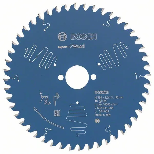 Hoja De Sierra Expert For Wood 190x30mm Z48 Bosch » Rotopino.es