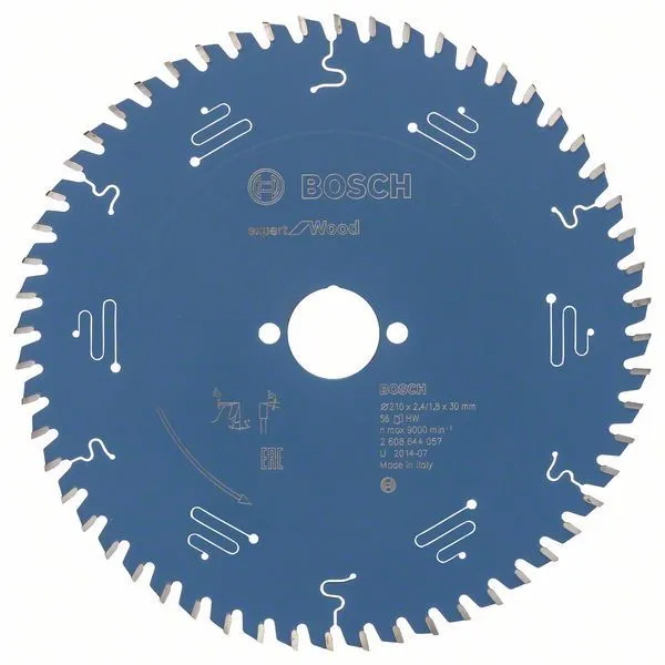 Hoja De Sierra Expert For Wood 210x30mm Z56 Bosch 2608644057 » Rotopino.es