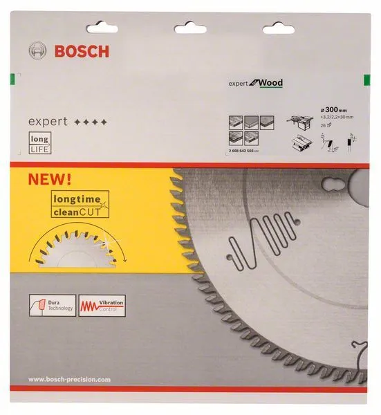 Hoja De Sierra Expert For Wood 300x30mm Z26 Bosch » Rotopino.es - Imagen 2