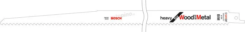 Hoja De Sierra Sable S 1411 DF Heavy For Wood And Metal Bosch » Rotopino.es