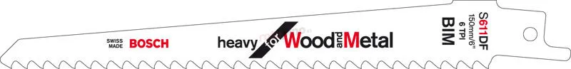 Hoja De Sierra Sable S 611 DF Bosch S 611 DF » Rotopino.es