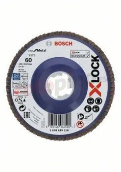 Hoja Recta X-Lock 125mm G60 Bosch Best For Metal » Rotopino.es