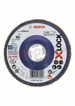 Hoja Recta X-Lock 125mm G80 Bosch Best For Metal » Rotopino.es