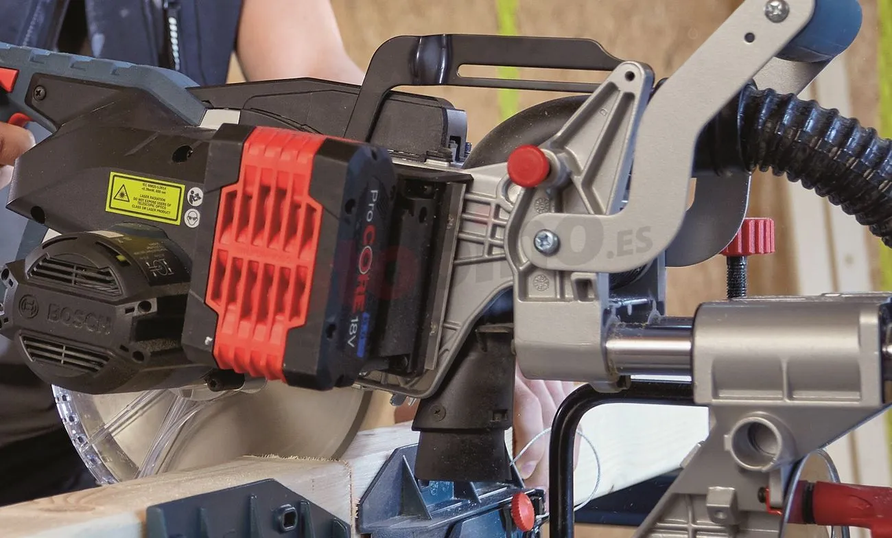 Ingletadora A Batería Bosch GCM 18V-216 Solo » Rotopino.es - Imagen 8