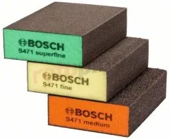 Juego De 3 Esponjas Abrasivas Bosch S471 » Rotopino.es