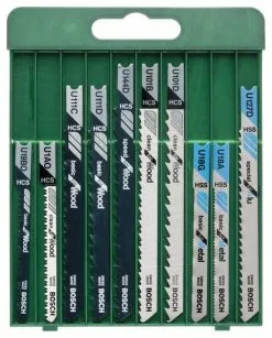 Juego De Hojas De Sierra De Calar De 10 Piezas, En Forma De U Bosch » Rotopino.es