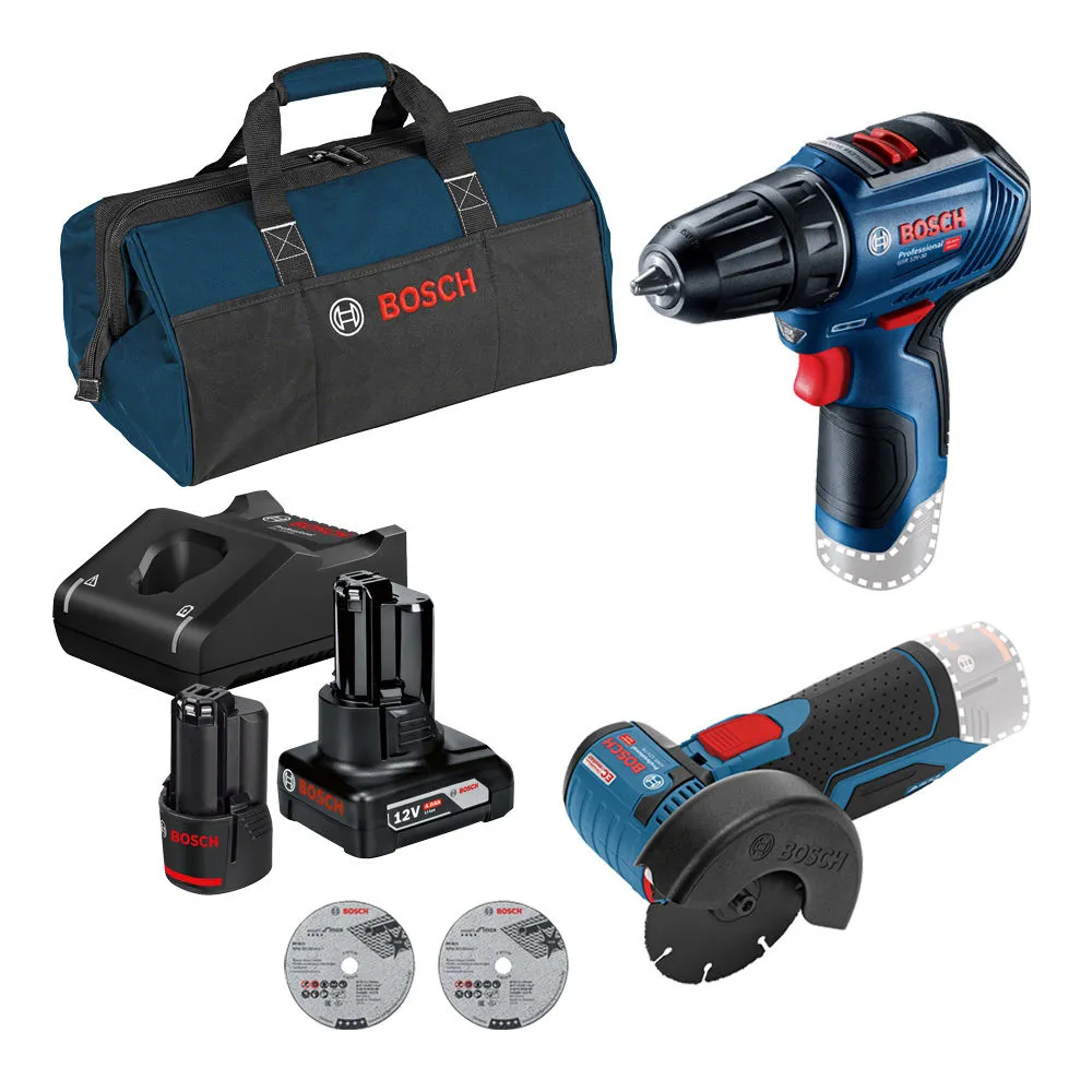 Kit De Herramientas Eléctricas 12V Bosch 0615990M9M » Rotopino.es