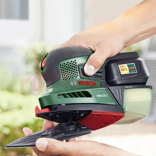 Lijadora Delta Bosch PSM 18 LI » Rotopino.es - Imagen 6