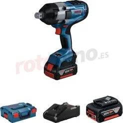 Llave De Impacto Bosch GDS 18V-1050 H 2x5.0Ah » Rotopino.es