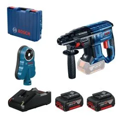 Martillo Rotativo Con Extracción De Polvo Bosch GBH 180-LI / GDE 68 » Rotopino.es