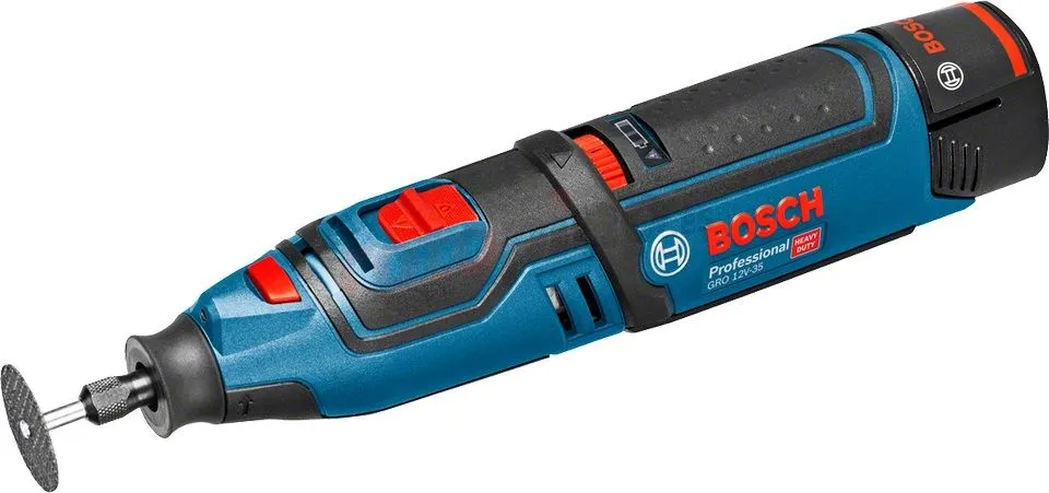 Multiherramienta Giratoria De Batería Bosch GRO 12V-35 2x2.0Ah » Rotopino.es - Imagen 2
