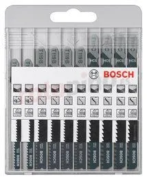 Set De 10 Hojas De Sierra De Calar Basic For Wood Bosch X-PRO LINE JSB SET "BASIC FOR WOOD" » Rotopino.es