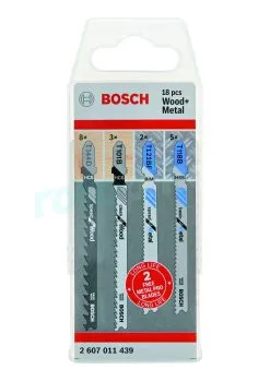 Set De 18 Hojas De Sierra Para Madera Y Metal Bosch » Rotopino.es