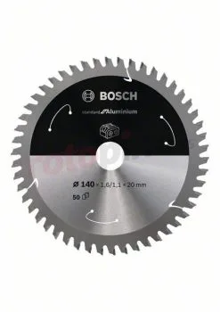 Sierra De Dientes 140x20mm, 50 Bosch Standard For Aluminium » Rotopino.es