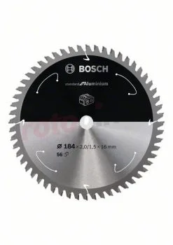 Sierra De Dientes 184x16mm, 56 Bosch Standard For Aluminium » Rotopino.es