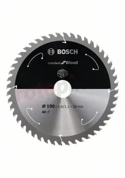 Sierra De Dientes 190x30mm, 48 Bosch Standard For Wood » Rotopino.es