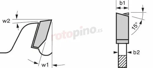 Sierra Dentada 254x30mm Z54 Bosch Expert For Wood » Rotopino.es - Imagen 2