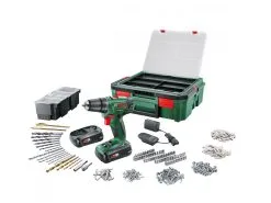 Taladro Atornillador Bosch PSR 1800 LI-2 2x1.5Ah » Rotopino.es