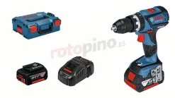 Taladro Atornillador De Impacto Bosch GSB 18V-60 C 2x5.0Ah » Rotopino.es