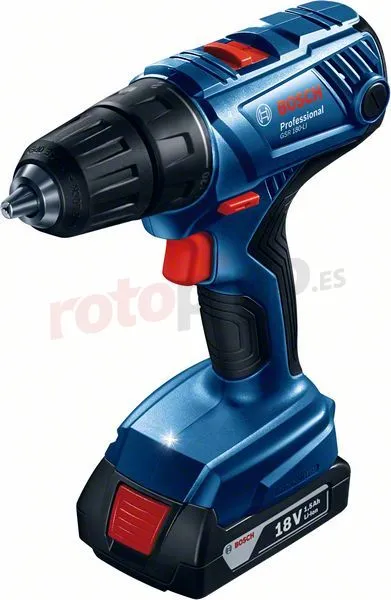 Taladro Con Juego De Accesorios Bosch GSR 180-LI » Rotopino.es - Imagen 2