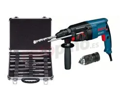 Kit: Taladro Percutor Con Juego De Accesorios Bosch GBH 2-26 DFR » Rotopino.es